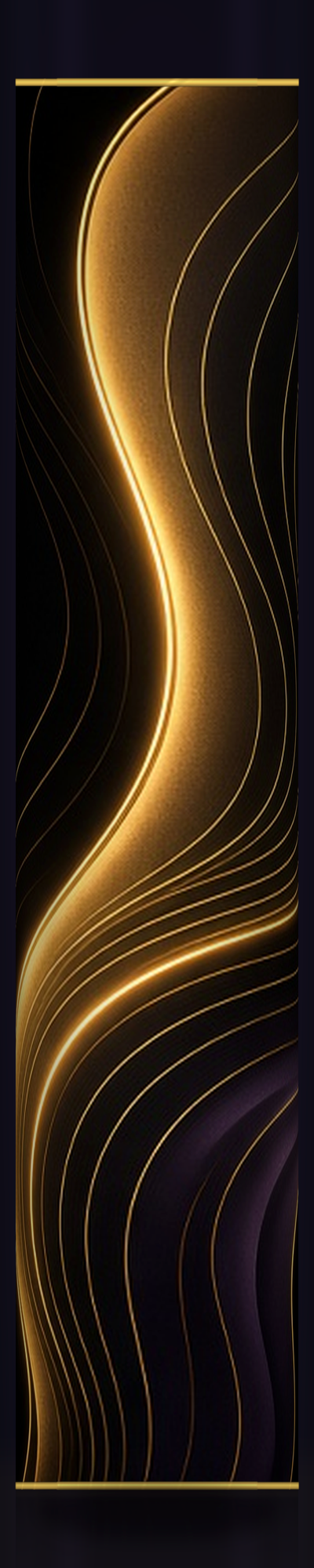 MAXUM oszlopgrafika – gold corporate, charcoal és arany
